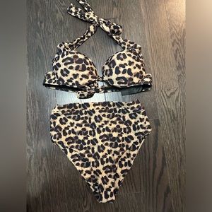 Cheetah women bikini